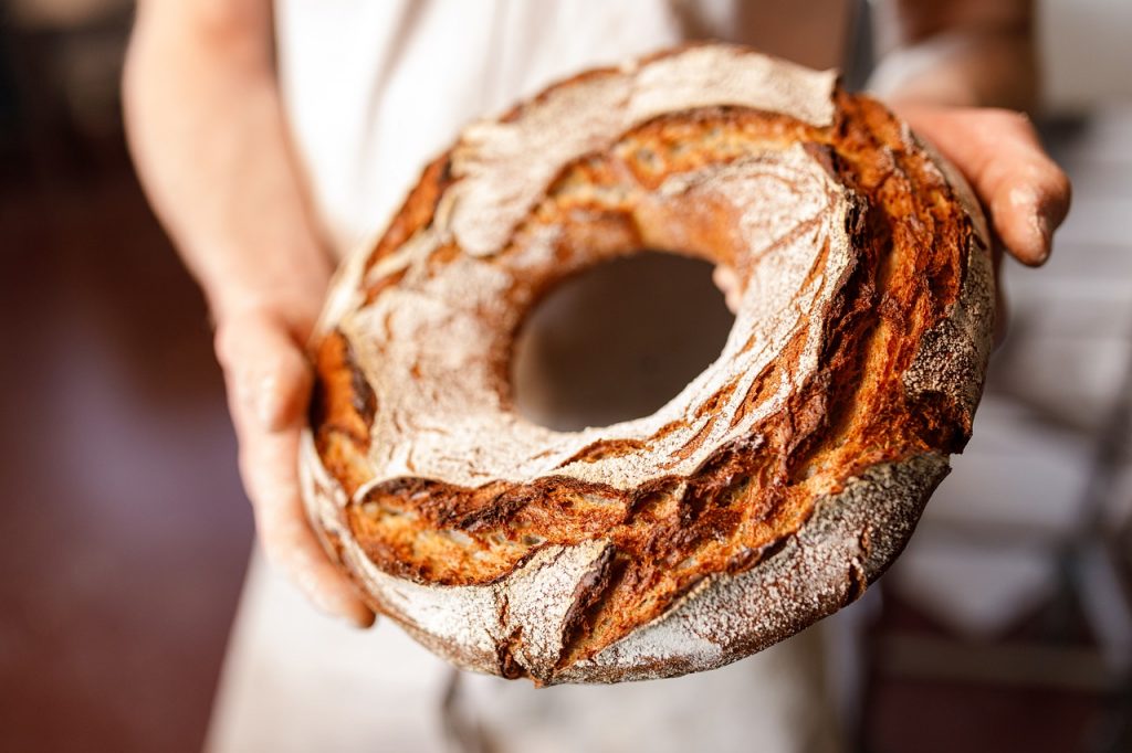 Baker Bread Food Bakery Bake