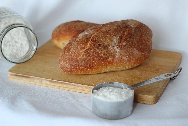Bread Homemade Bread Home Flour 