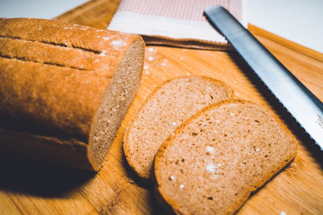 Bread Knife Breakfast Food Bakery