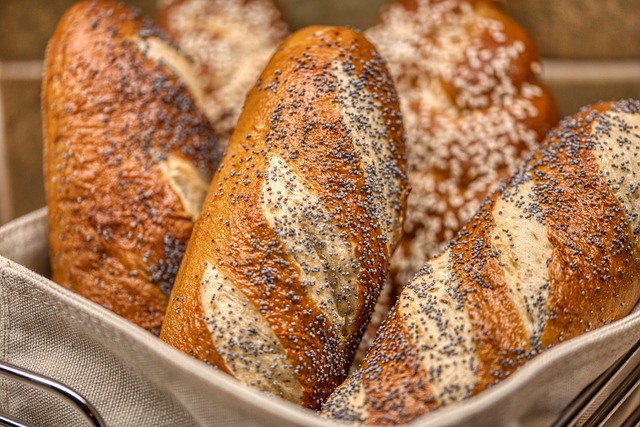 Pretzels Bread Roll Baked Fresh
