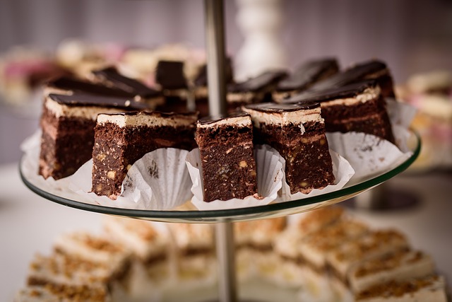 Cake Sweet Fudge Brownies Snack 