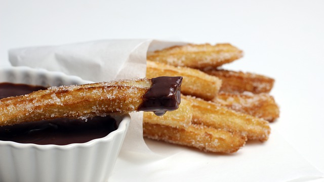 Churro Sweets Baking Dessert Food 