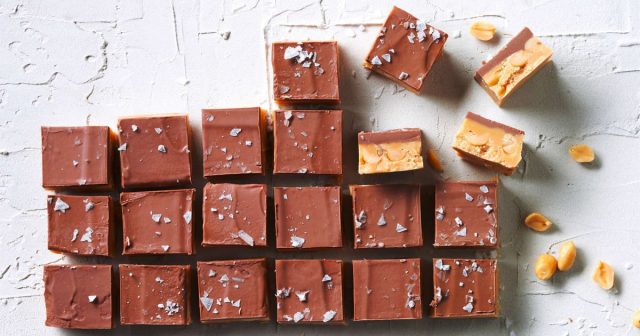 Holiday Harlequin Fudge
