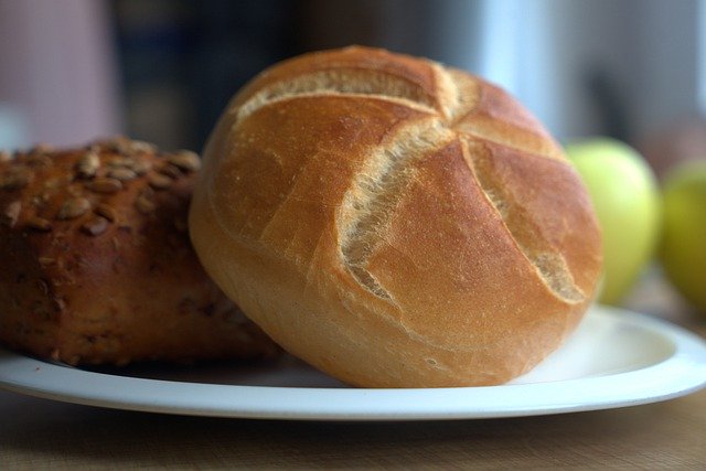 Roll Breakfast Bread Bake Eat