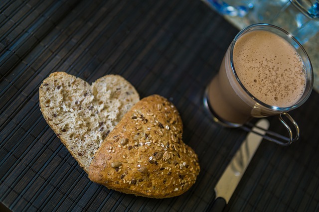 Roll Knife Coffee Breakfast Food