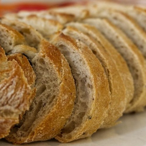 Bread Crust Bark Eat Food Bake 