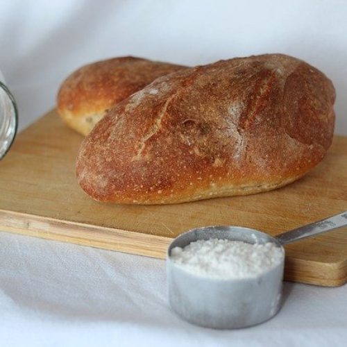 Bread Homemade Bread Home Flour 