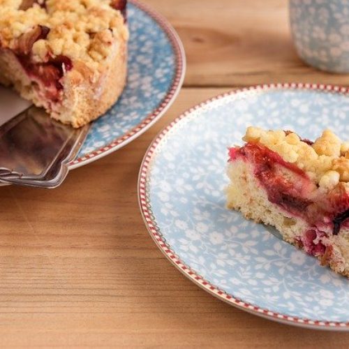 Cake Plum Cake Streusel Cake Bake 