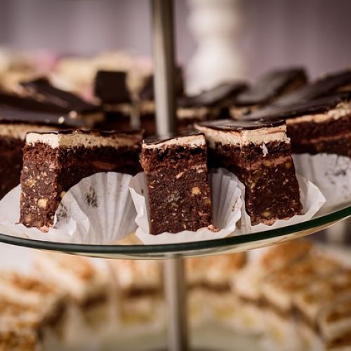 Cake Sweet Fudge Brownies Snack 