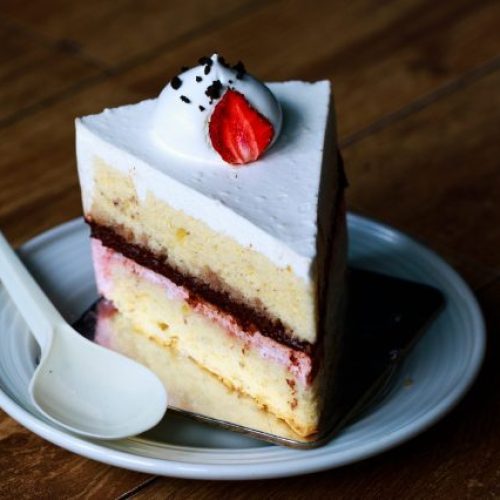 <a href="https://www.pexels.com/photo/sliced-cake-on-white-saucer-2144112/" target="_blank" rel="noopener">Quang Nguyen Vinh</a> at Pexels