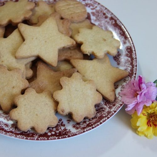 Home Made Biscuits Cookies Stars 