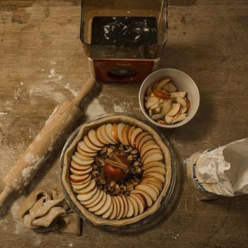 Pastries Pie Apple Roller Flour 