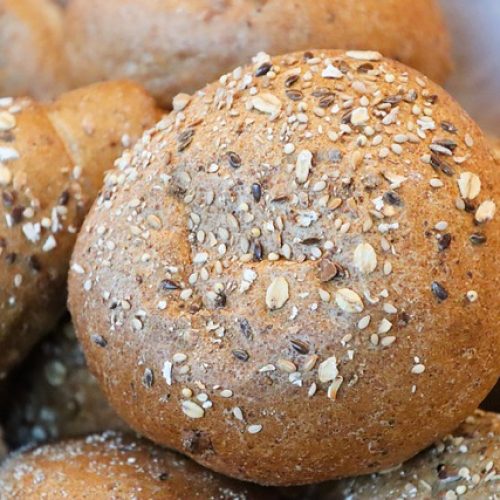 Roll Bread Breakfast Food 