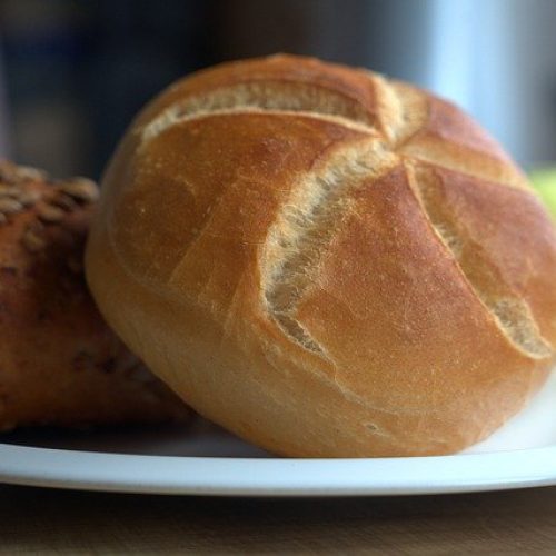 Roll Breakfast Bread Bake Eat 
