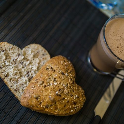 Roll Knife Coffee Breakfast Food 