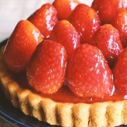 Strawberry Tart Cake Strawberry 