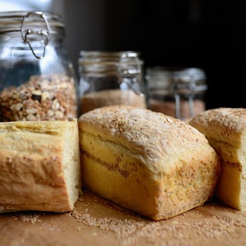 White Bread Baked Bread Food 